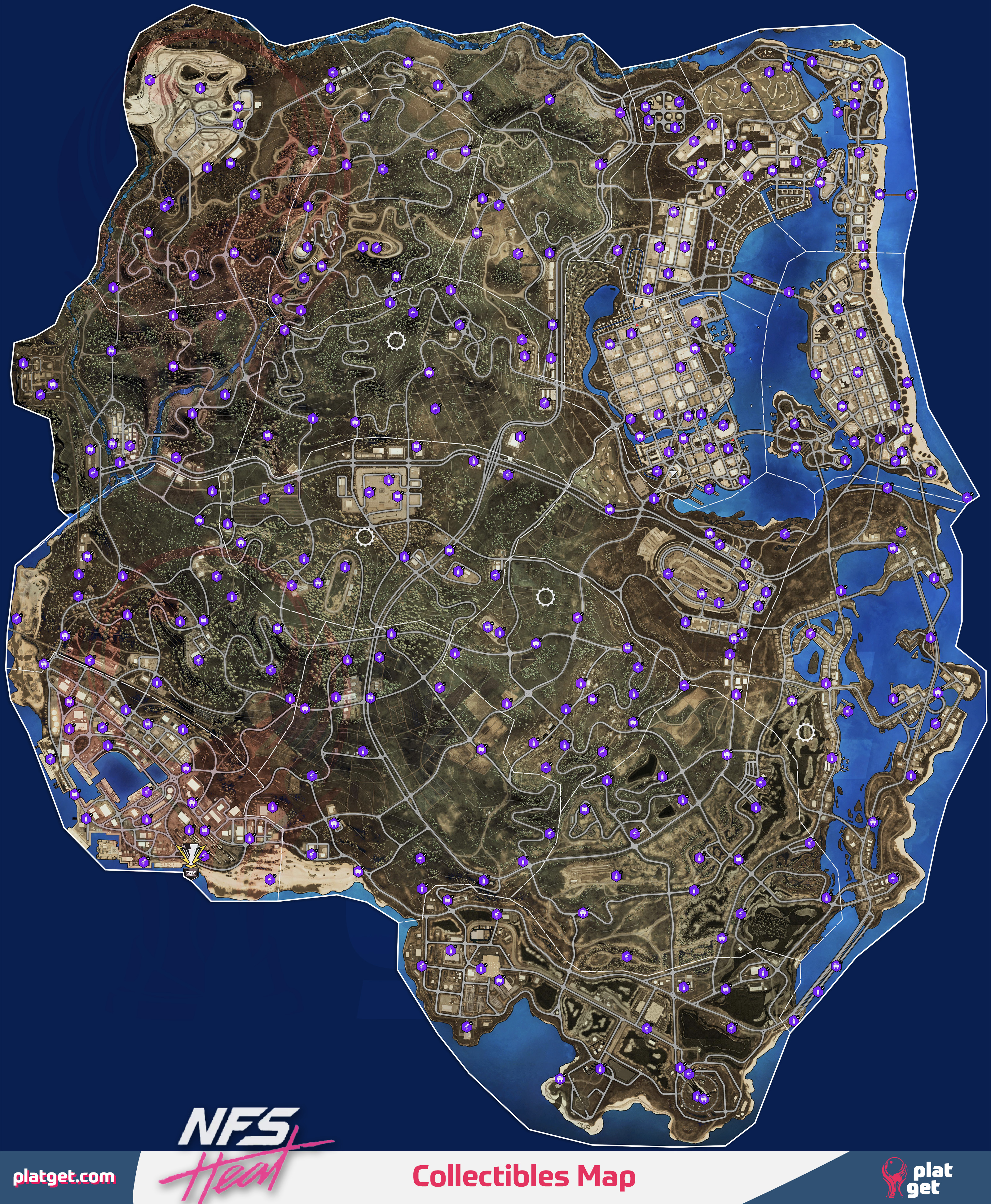 Need For Speed Heat Trophy Guide Road Map PS5