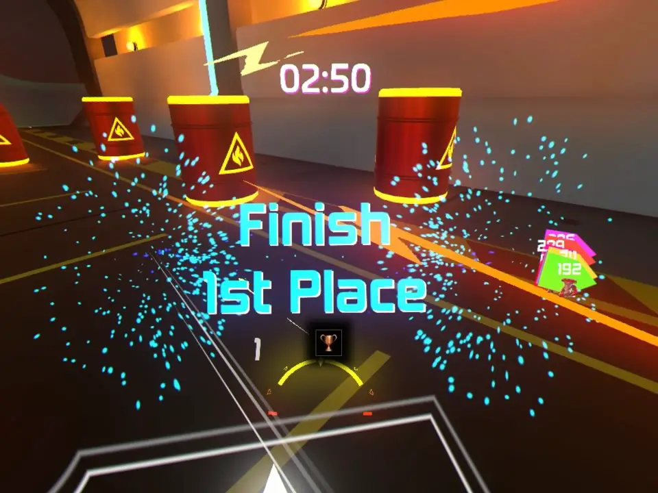 Sprint Vector | First place trophy
