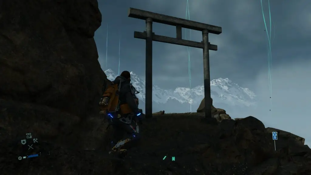 Death Stranding torii mountain memory chip