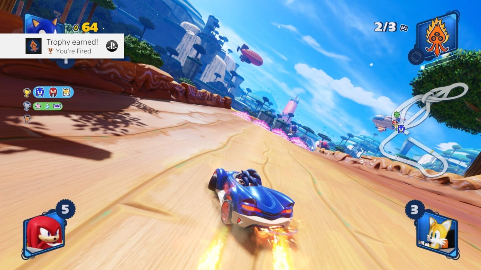 Team Sonic Racing Trophy Guide & Road Map (PlayStation 4)