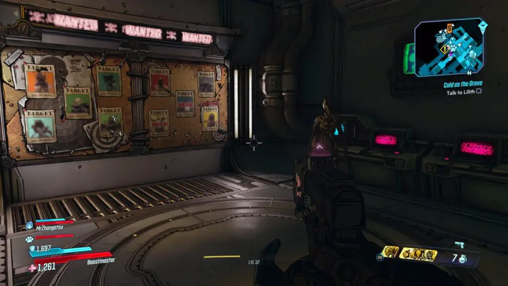 Zer0s targets of opportunity Borderlands 3