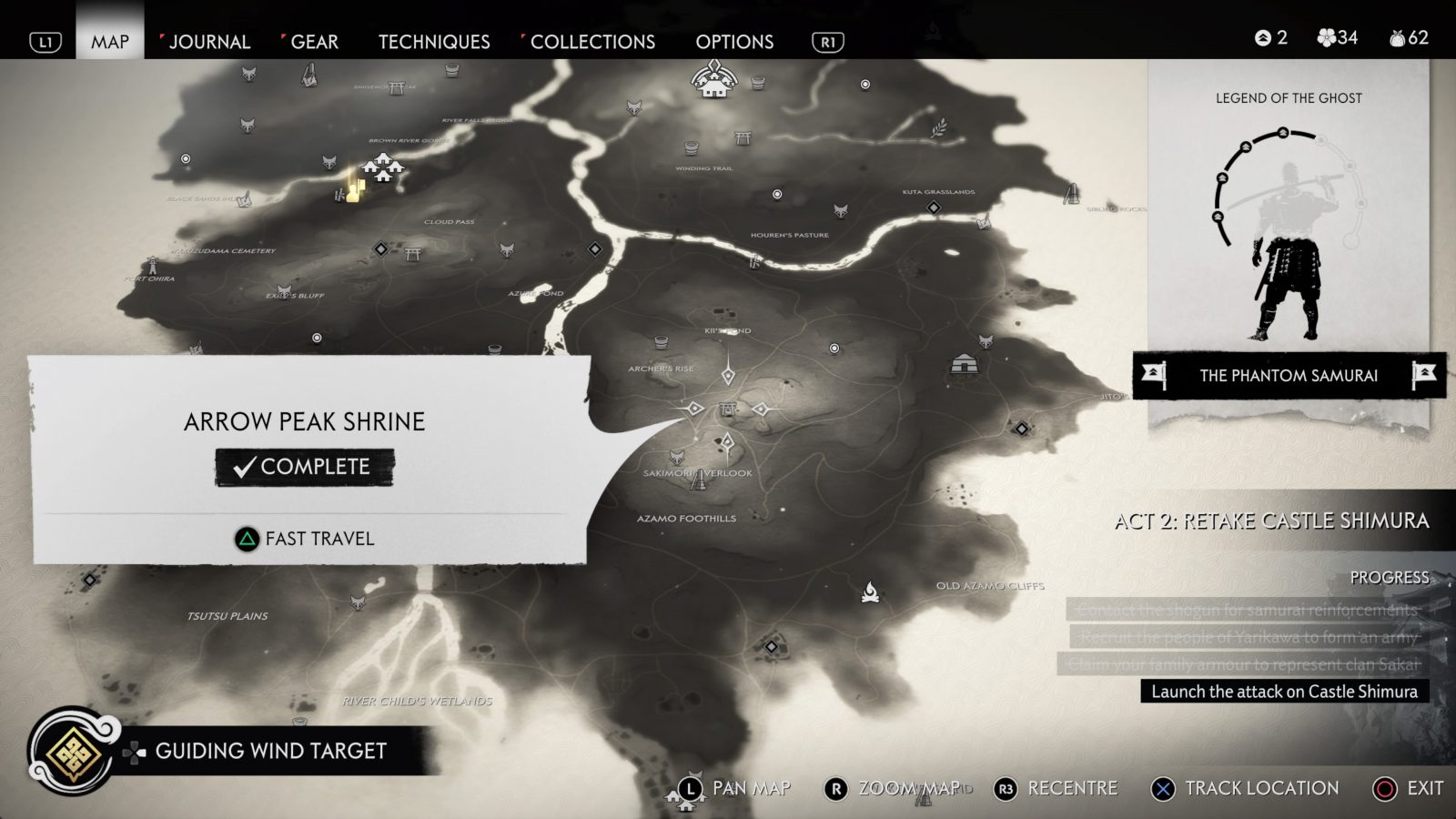 ghost of tsushima duel locations