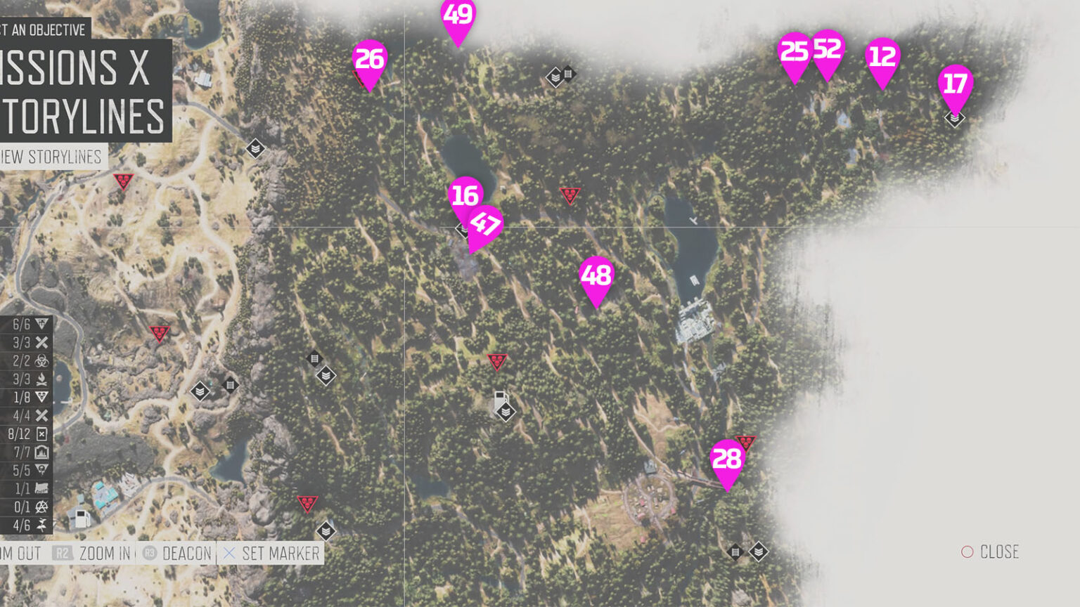 Days Gone Collectibles Location Guide & Maps (Playstation 4)