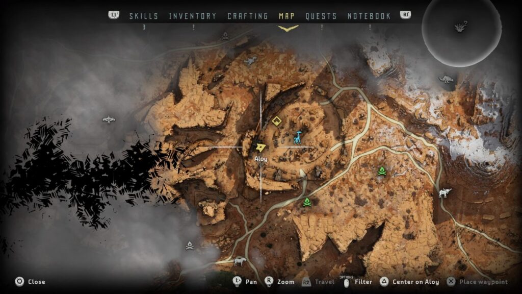 Horizon Zero Dawn Key Locations Guide Playstation 4