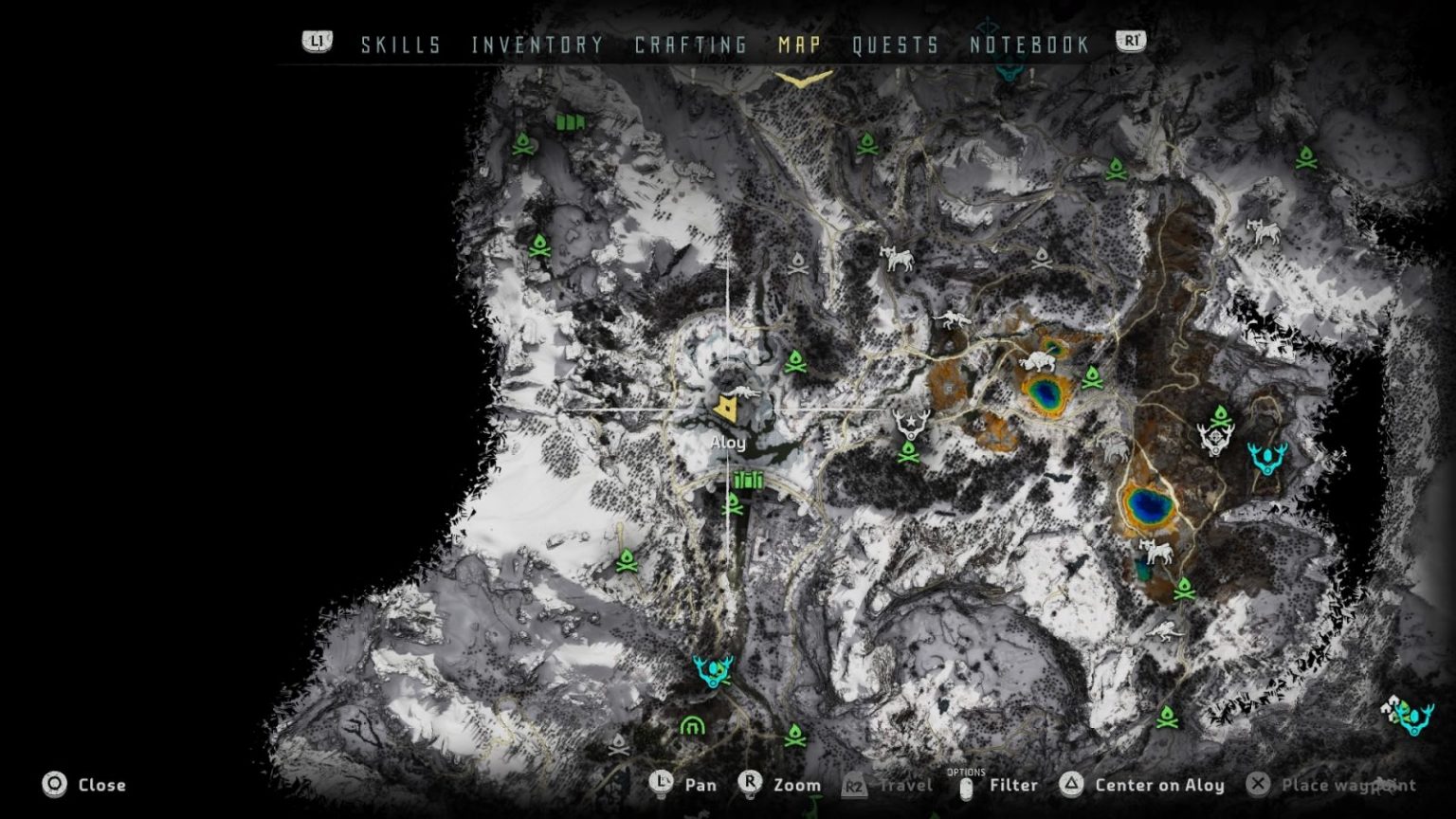 Horizon Zero Dawn PlayStation 4 Key Locations Guide (PS4)