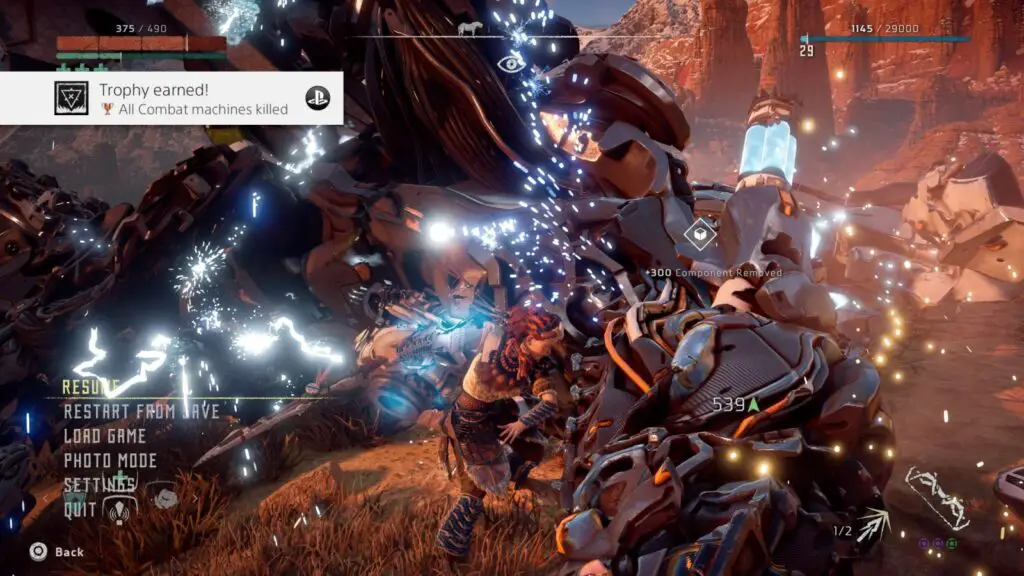 Trampler horizon zero dawn map namerep