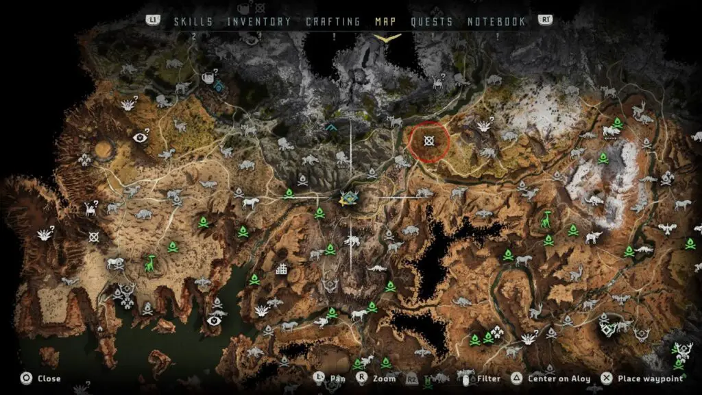 Horizon Zero Dawn Key Locations Guide (PlayStation 4)