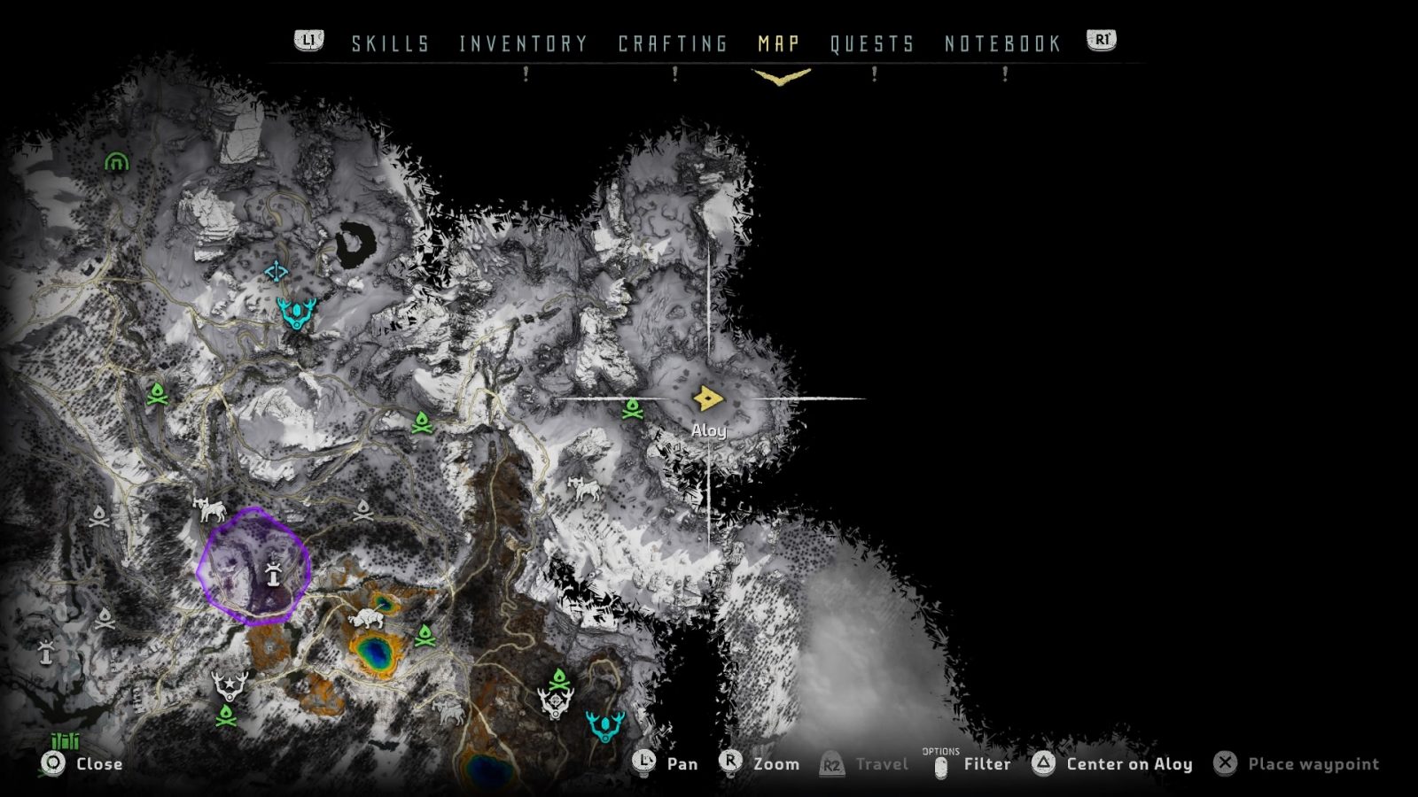 Horizon Zero Dawn PlayStation 4 Key Locations Guide (PS4)