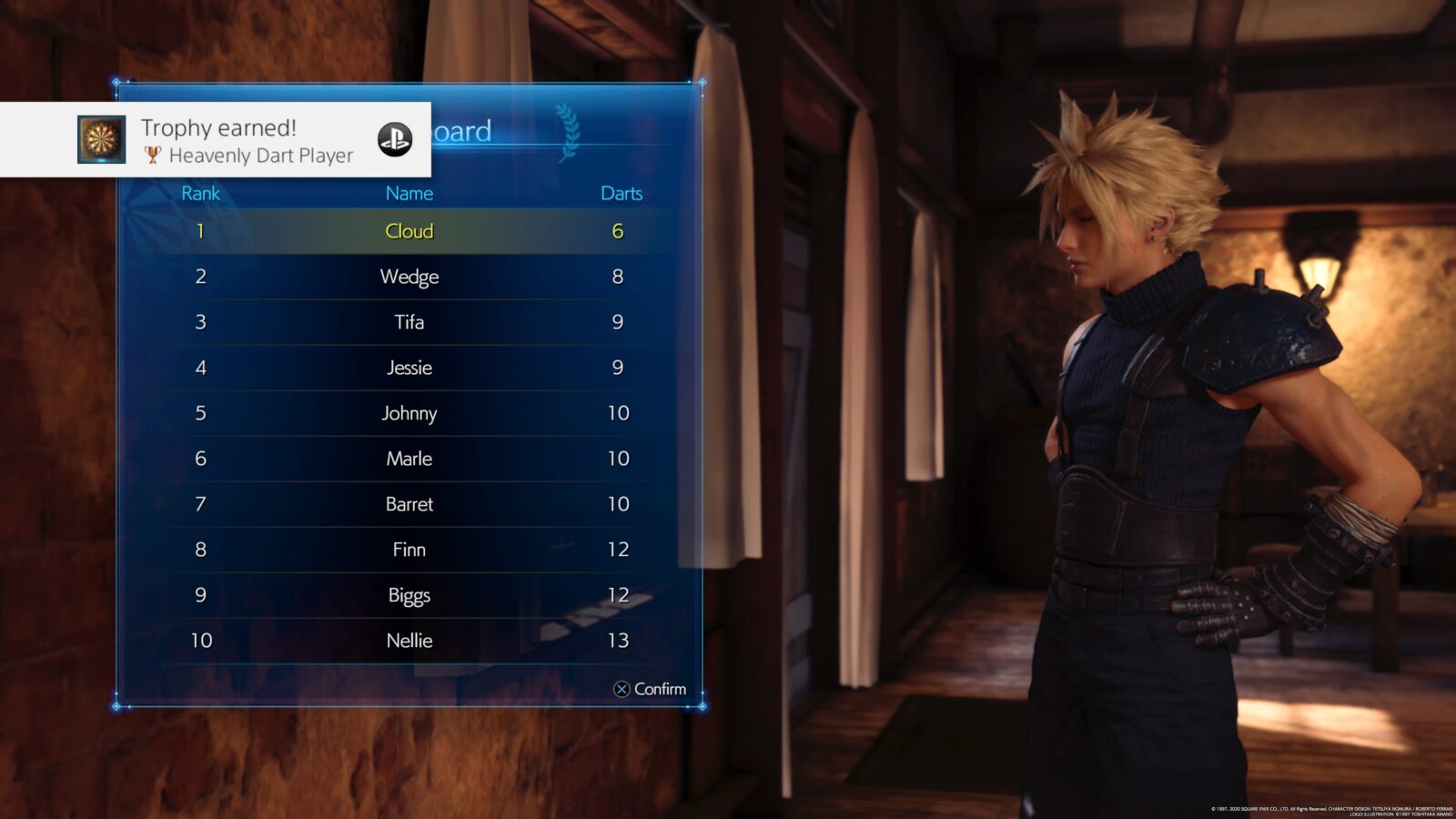 Final Fantasy VII Remake (FF7 Remake) Trophy Guide & Road Map (PS4)