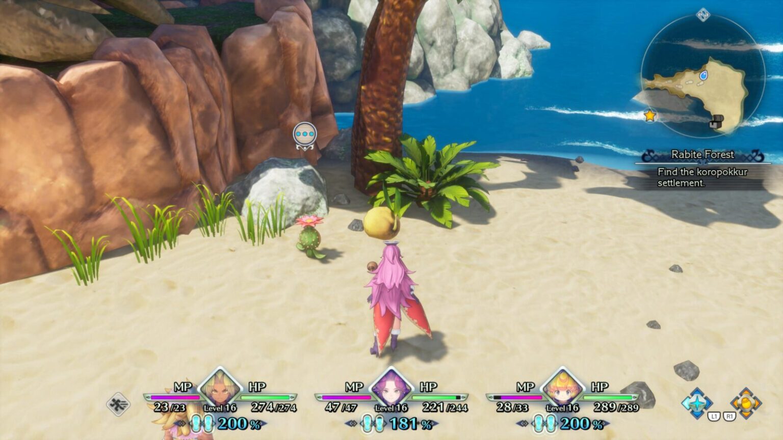 Trials of Mana Li'l Cactus Locations Guide (PlayStation 4)