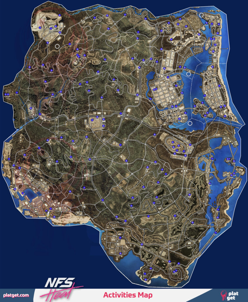 Need for Speed Heat Trophy Guide & Road Map | PS5
