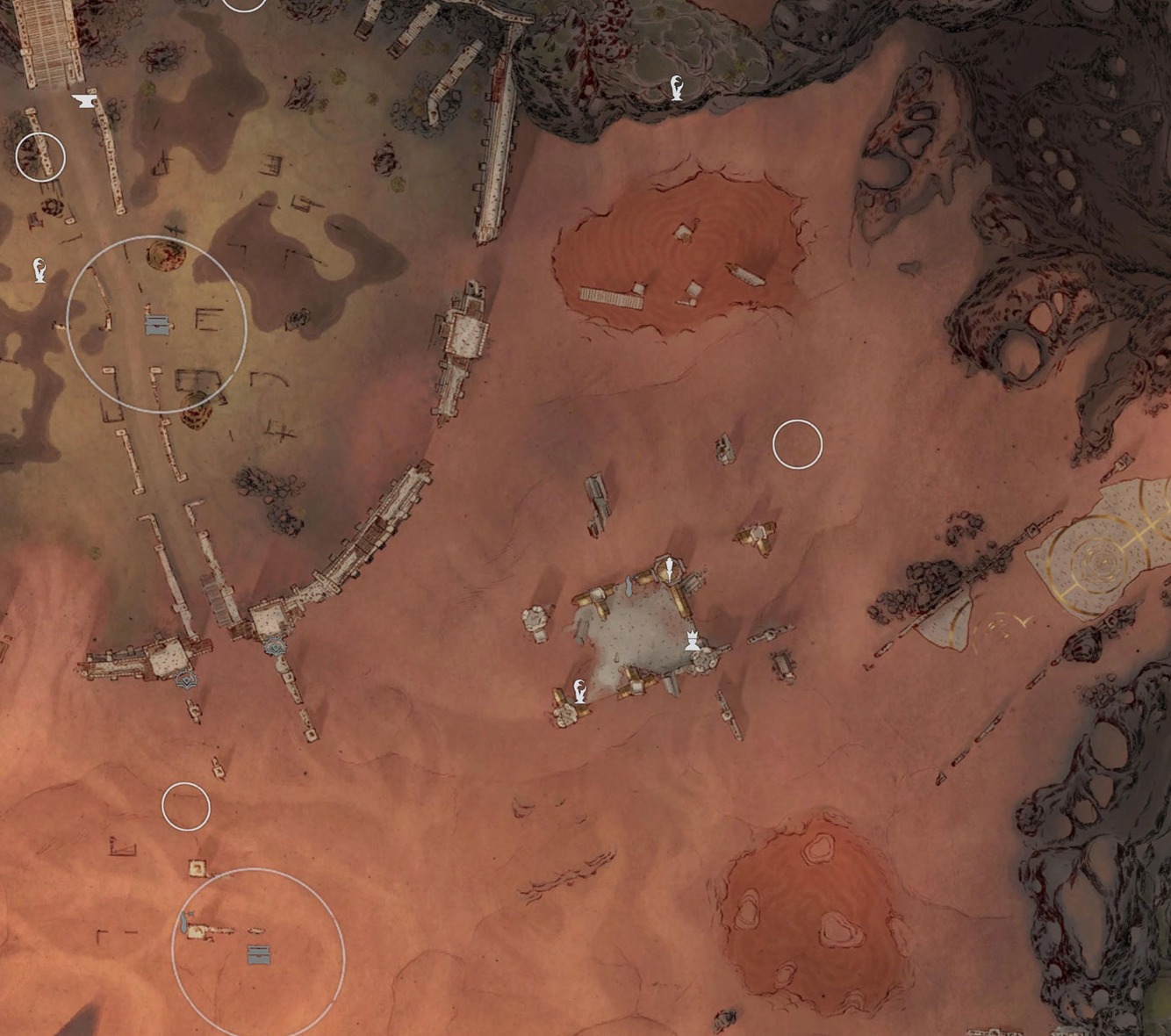 Atlas Fallen Black Alms Region Interactive Collectible Map PlatGet