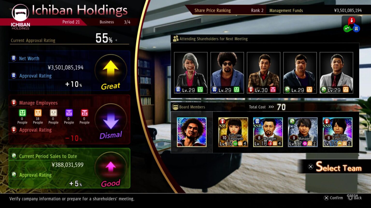Yakuza: Like a Dragon Business Management Guide